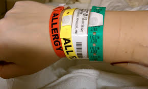 Hospital ID Wristband