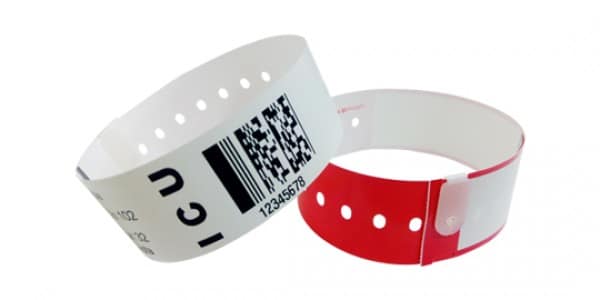 Thermal Snap Closure Wristbands