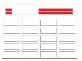 Laser Printable Wristband Label Sheets