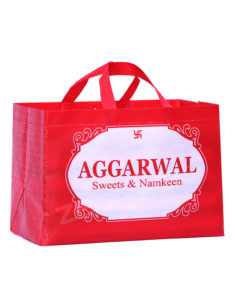 Non Woven Custom Sweet Carry Bags